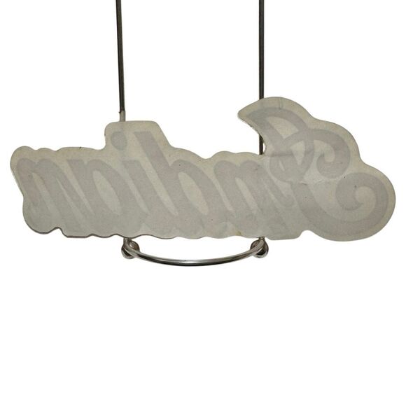 MOTORCYCLE TANK RED SCRIPT DECAL STICKER - INDIAN MOTORCYCLE Co. - 8” - NOS - Picture 2 of 3